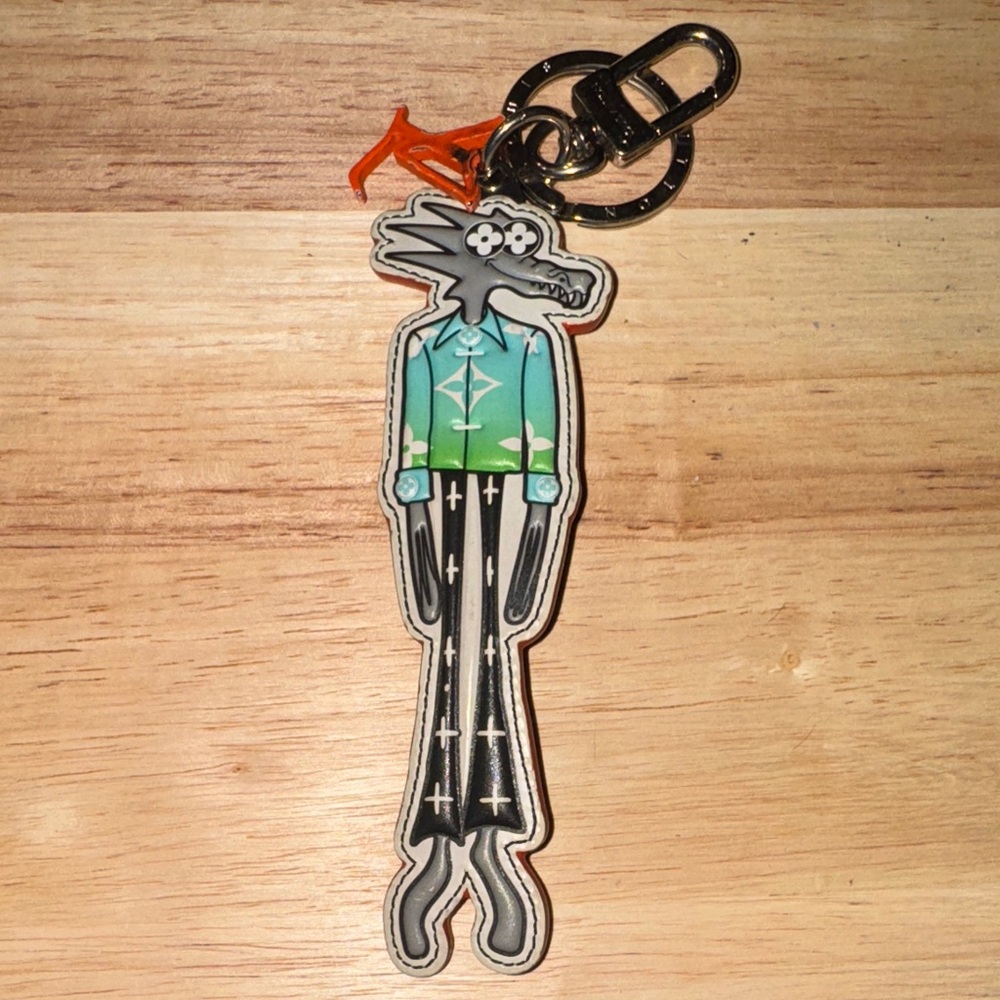 Louis Vuitton zoom with friends key chain purse charm